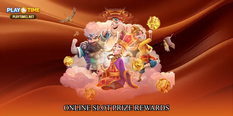 Online slot prize rewards
