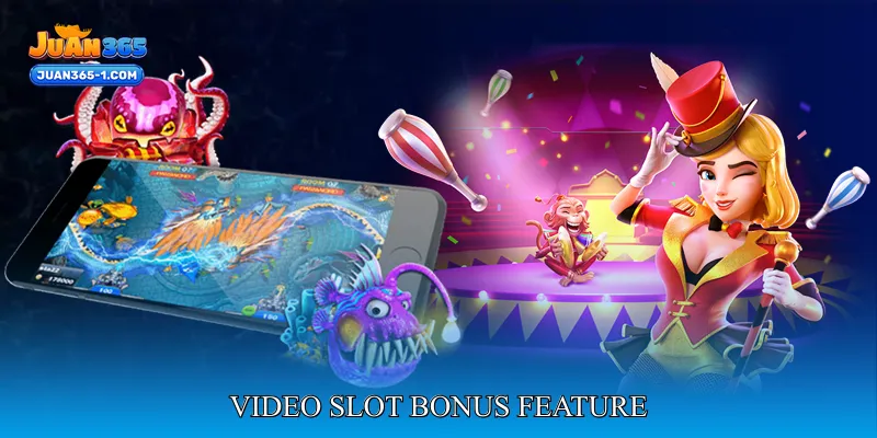 video slot bonus feature