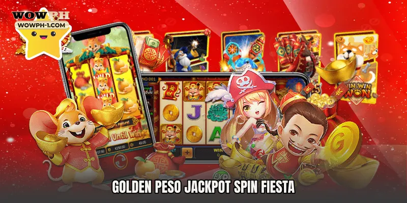 Golden Peso Jackpot Spin Fiesta