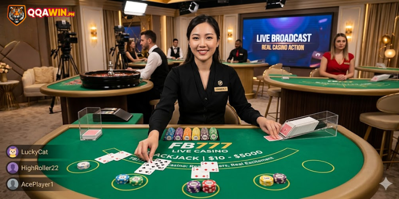 FB777 Live Casino is an online gaming section